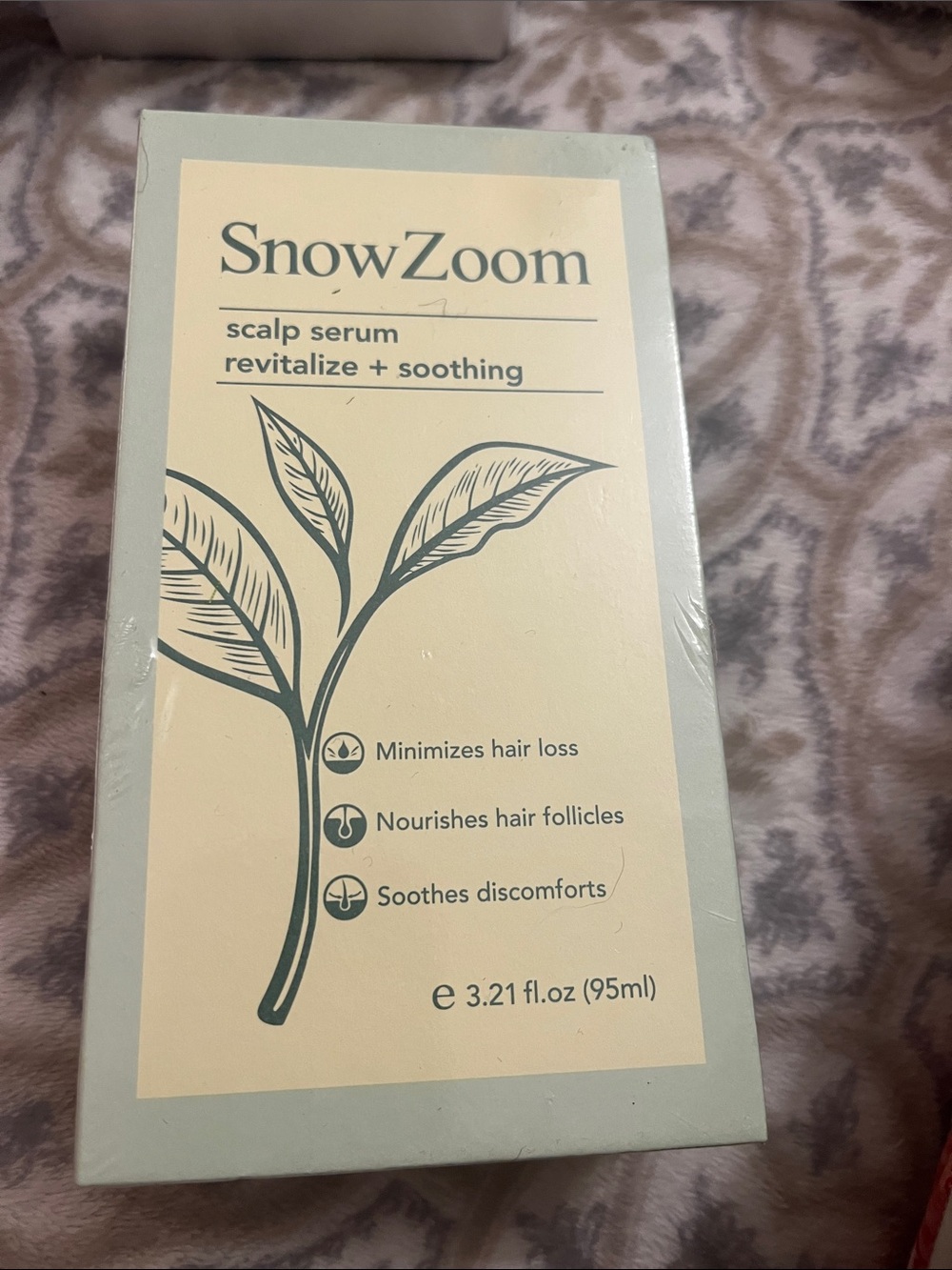 Snow Zoom Scalp Serum - Revitalize + Soothing